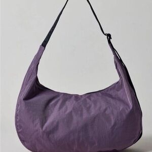 Large BAGGU Nylon Crescent Bag Dusty Violet UO exclusive